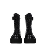 Stuart Weitzman Black Leather Ankle Boots ST-8547167568137-EU36/US6