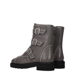 Stuart Weitzman Gray Leather Ankle Boots ST-8547168616713-EU37/US7