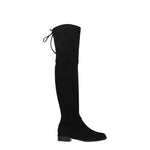 Stuart Weitzman Black Leather Over The Knee ST-8547174973705-EU35/US5