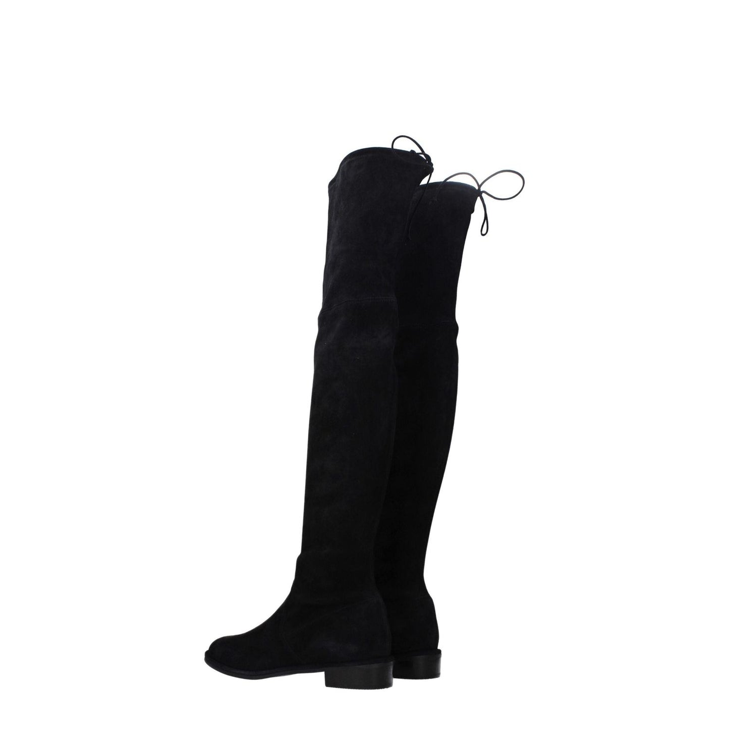 Stuart Weitzman Black Leather Over The Knee ST-8547169632521-EU35/US5