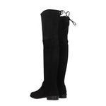 Stuart Weitzman Black Leather Over The Knee ST-8547174973705-EU35/US5