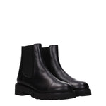 Stuart Weitzman Black Leather Ankle Boots ST-8547179528457-EU35.5/US5.5