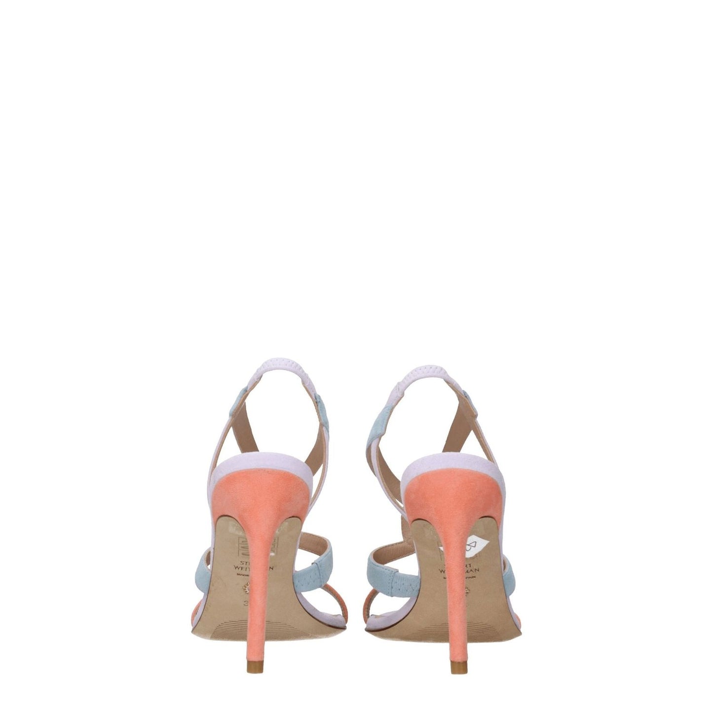 Stuart Weitzman Multicolor Leather Stiletto Heels Sandals ST-8547202302217-EU36/US6