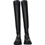 Stuart Weitzman Black Leather Over The Knee ST-8547230581001-EU35/US5