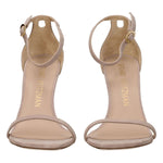 Stuart Weitzman Pink Leather Stiletto Heels Sandals ST-8547244048649-EU41/US11