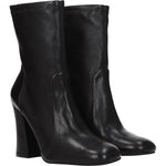 Stuart Weitzman Black Leather Ankle Boots ST-8547247554825-EU36/US6