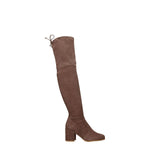 Stuart Weitzman Beige Leather Over The Knee ST-8547247816969-EU35/US5