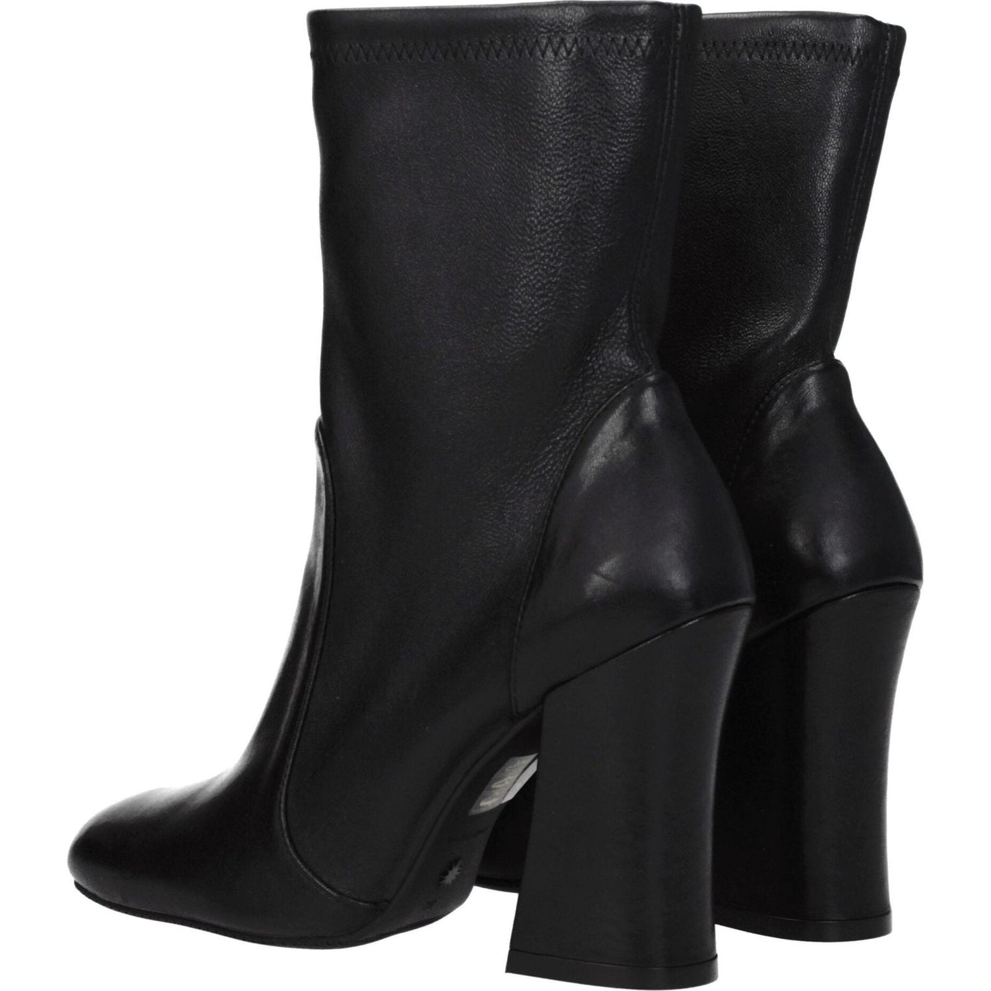 Stuart Weitzman Black Leather Ankle Boots ST-8547247554825-EU36/US6