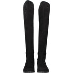 Stuart Weitzman Black Leather Over The Knee ST-8547247784201-EU35/US5