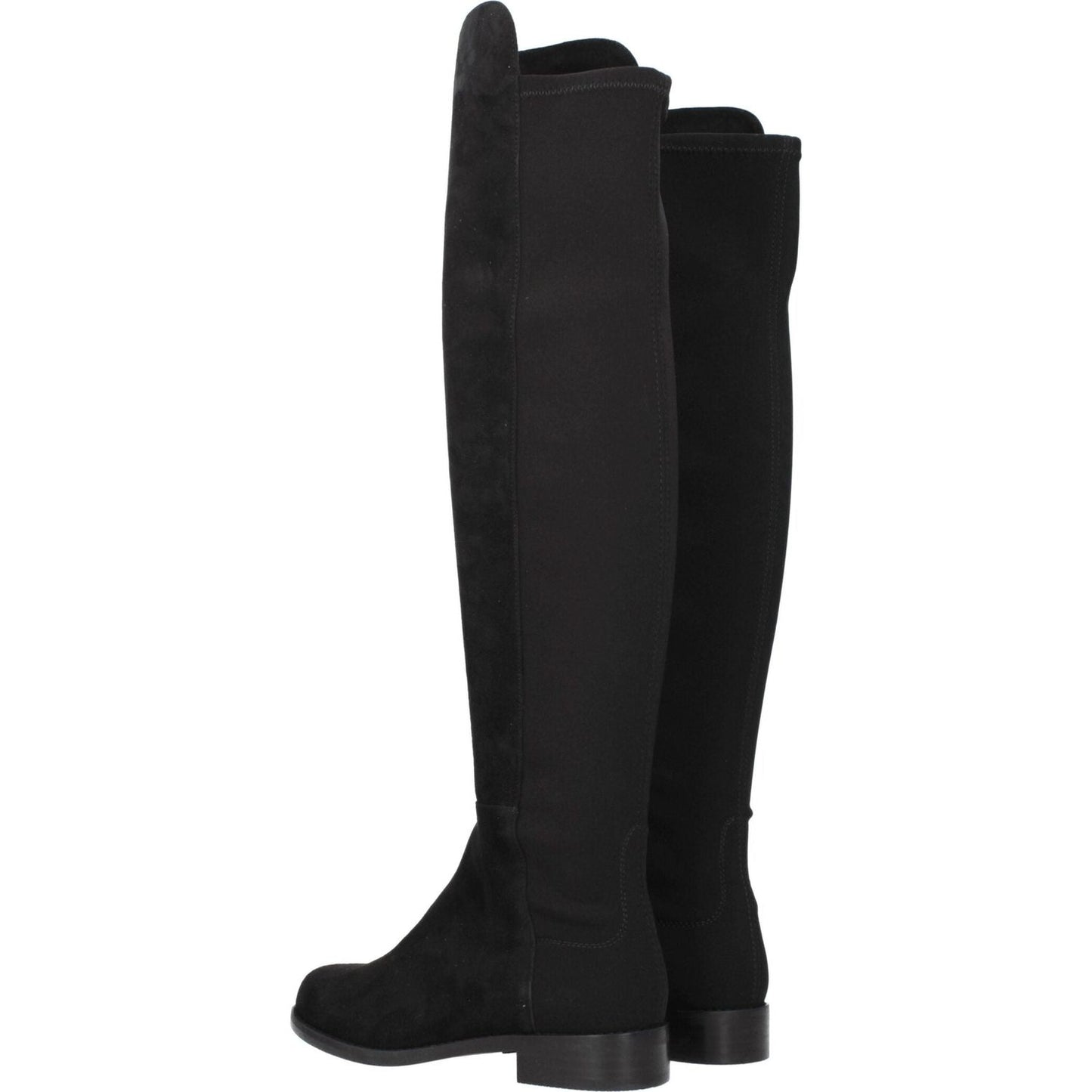 Stuart Weitzman Black Leather Over The Knee ST-8547247784201-EU35/US5