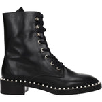 Stuart Weitzman Black Leather Ankle Boots ST-8547258106121-EU35/US5