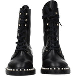 Stuart Weitzman Black Leather Ankle Boots ST-8547258106121-EU35/US5