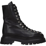 Stuart Weitzman Black Leather Ankle Boots ST-8547258138889-EU38.5/US8.5