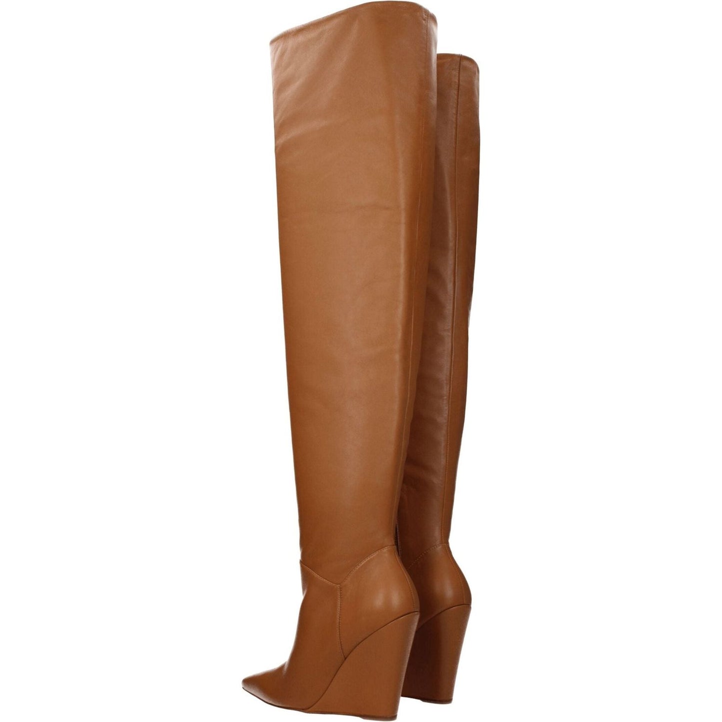 Stuart Weitzman Brown Leather Over The Knee ST-8547257909513-EU36/US6