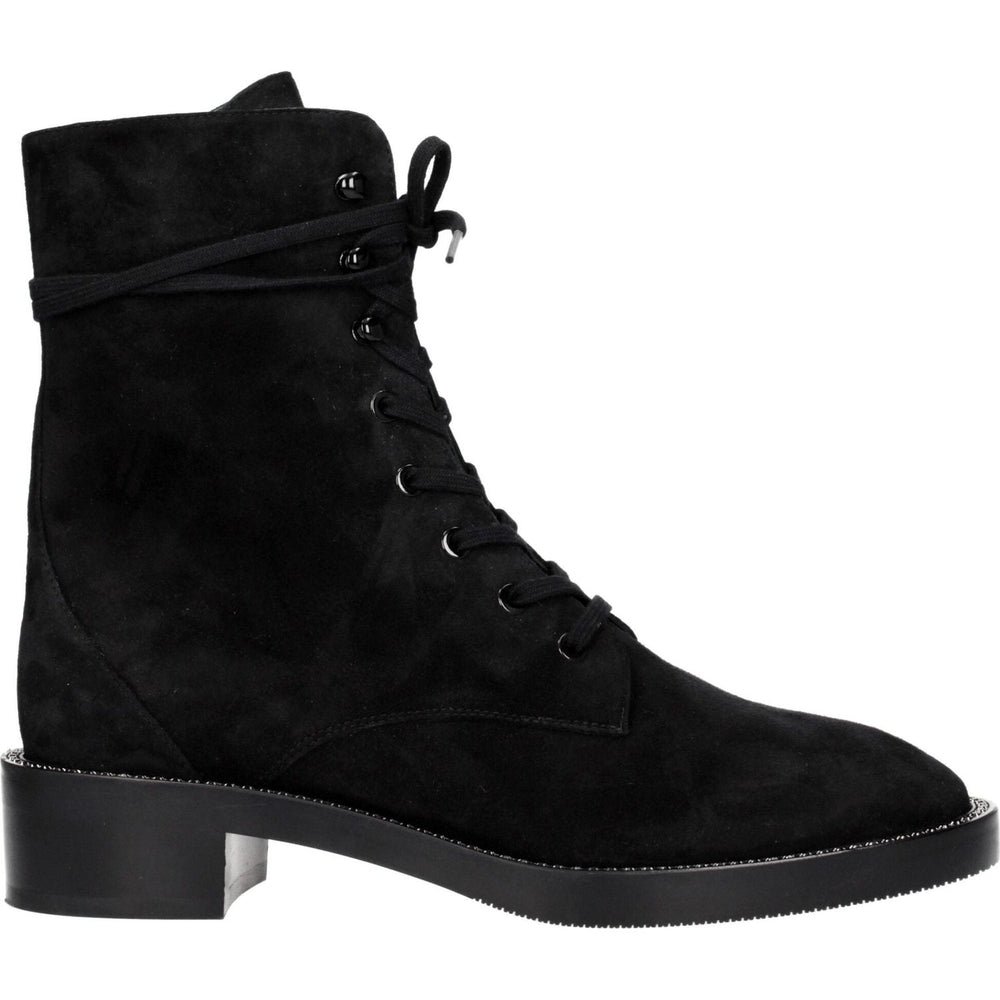 Stuart Weitzman Black Leather Ankle Boots ST-8547261022473-EU40/US10