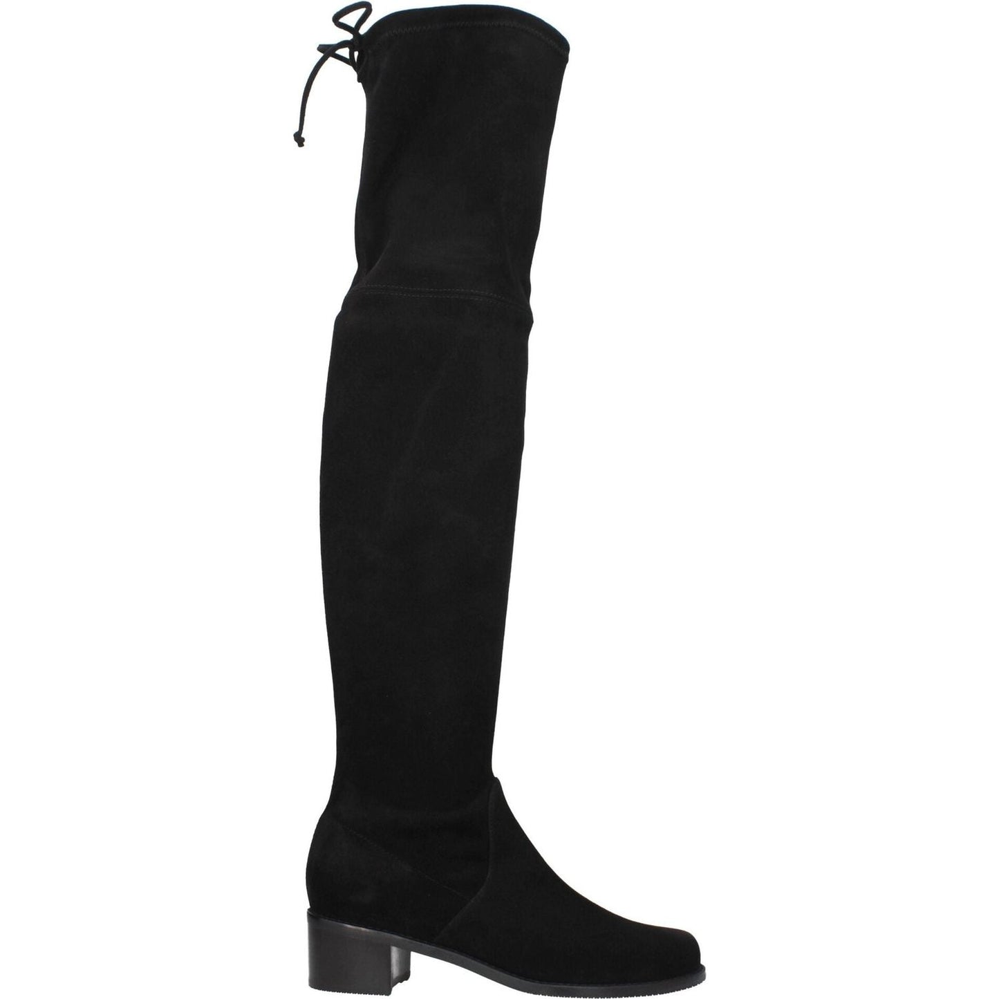 Stuart Weitzman Black Leather Over The Knee ST-8547266986249-EU35/US5
