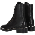 Stuart Weitzman Black Leather Ankle Boots ST-8547266593033-EU35/US5