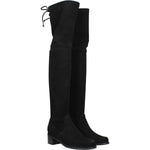 Stuart Weitzman Black Leather Over The Knee ST-8547266986249-EU35/US5