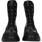 Stuart Weitzman Black Leather Ankle Boots ST-8547266691337-EU35/US5