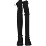 Stuart Weitzman Black Leather Over The Knee ST-8547266986249-EU35/US5