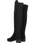 Stuart Weitzman Black Leather Over The Knee ST-8547267117321-EU35/US5