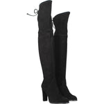 Stuart Weitzman Black Leather Over The Knee ST-8547267641609-EU35/US5