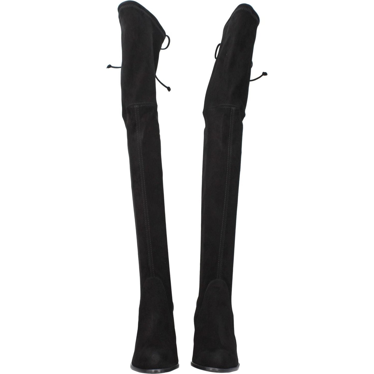 Stuart Weitzman Black Leather Over The Knee ST-8547267641609-EU35/US5