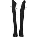 Stuart Weitzman Black Leather Over The Knee ST-8547267641609-EU35/US5