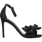 Stuart Weitzman Black Satin Stiletto Heels Sandals ST-8547287761161-EU39/US9