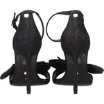 Stuart Weitzman Black Satin Stiletto Heels Sandals ST-8547287761161-EU39/US9