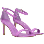 Stuart Weitzman Purple Leather Stiletto Heels Sandals ST-8547313254665-EU36/US6