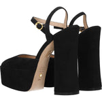 Stuart Weitzman Black Leather Platforms ST-8547313221897-EU39.5/US9.5