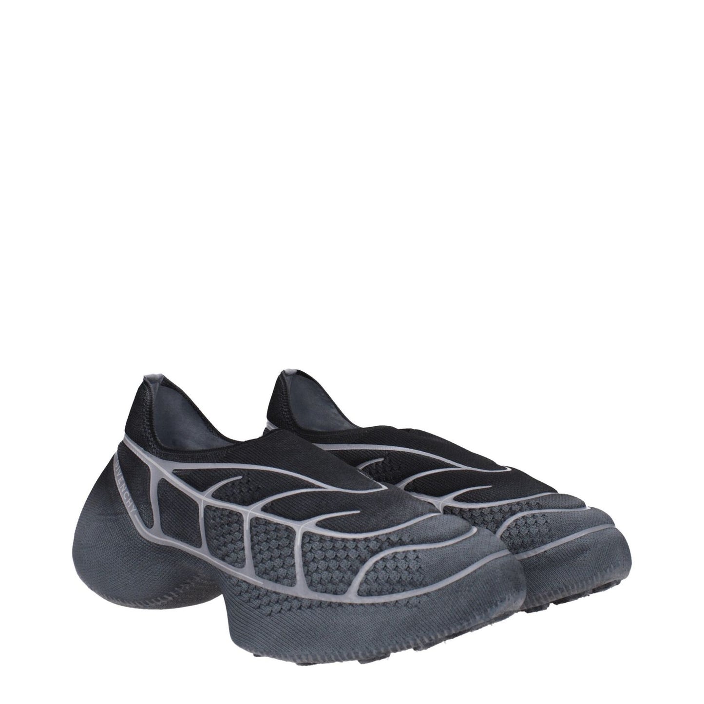 Givenchy Gray Fabric Athletic Sneakers GI-8547448127753-EU40/US7