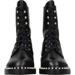Stuart Weitzman Black Leather Ankle Boots ST-8547244736777-EU38.5/US8.5