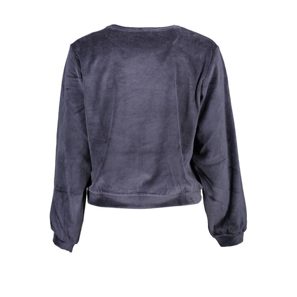 Desigual Blue Cotton Sweater DE-9517-S