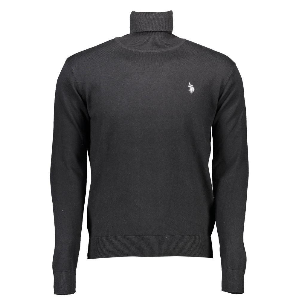U.S. POLO ASSN. Black Cotton Sweater US-9829-XXL