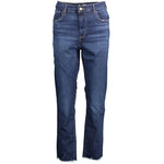 Levi's Blue Cotton Jeans & Pant LE-11128-W25 | L30