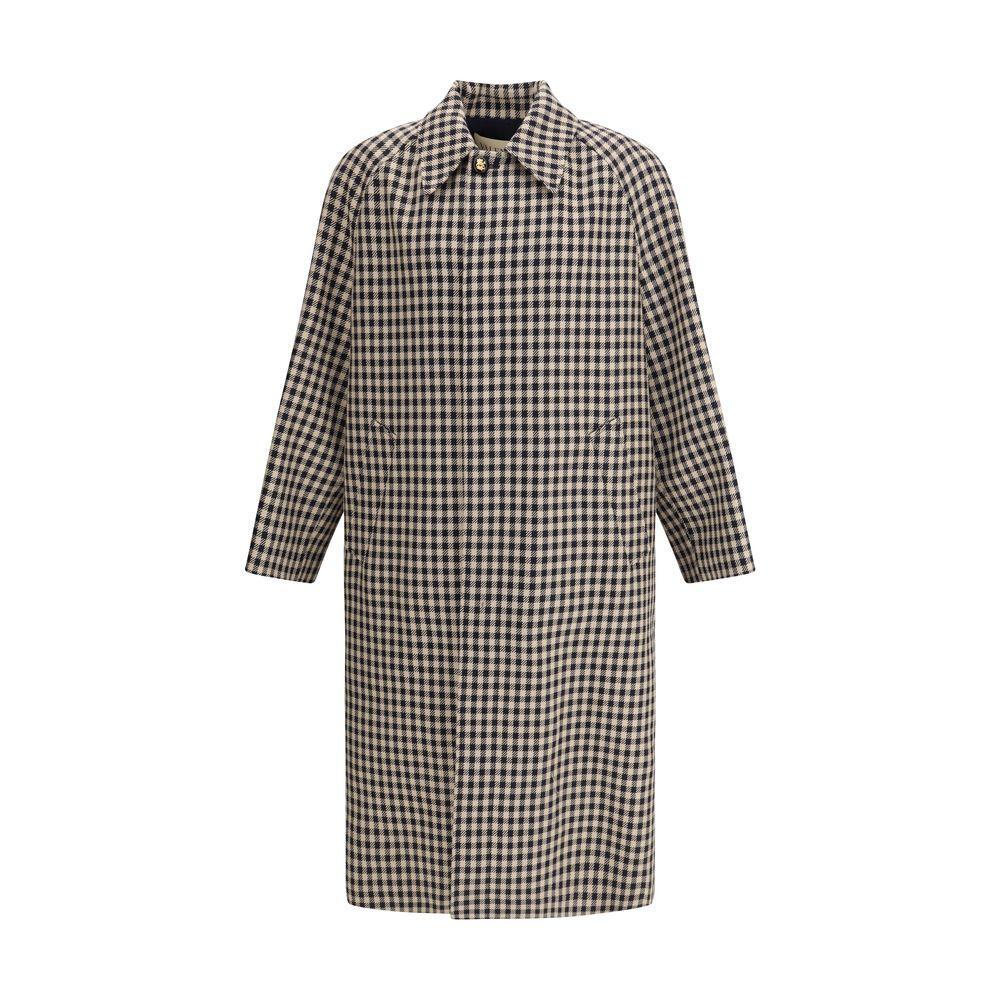 Valentino Vichy check Coat VA-7V3CAK00AW6DYD-IT46 | S