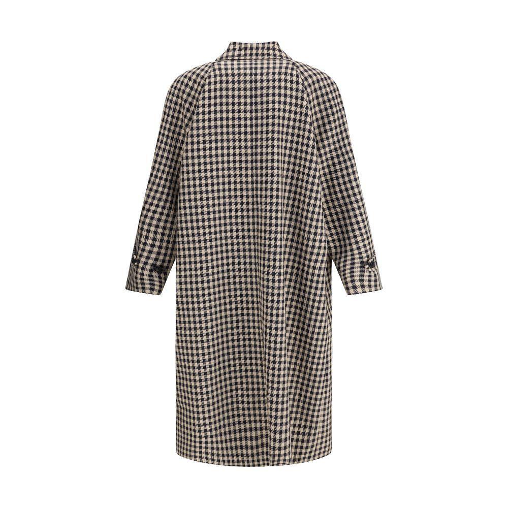 Valentino Vichy check Coat VA-7V3CAK00AW6DYD-IT46 | S