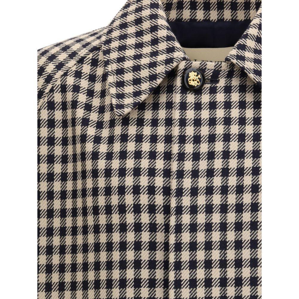 Valentino Vichy check Coat VA-7V3CAK00AW6DYD-IT46 | S