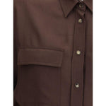 Brunello Cucinelli Embellished collar Shirt BR-MP791NC116C600-L