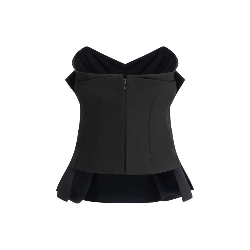 Alexander McQueen Sleeveless corset Top AL-839622QEAGH1000-IT40 | M