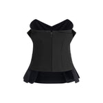 Alexander McQueen Sleeveless corset Top AL-839622QEAGH1000-IT40 | M