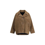Salvatore Santoro Suede leather Jacket SA-49081DTERRA-IT40 | M