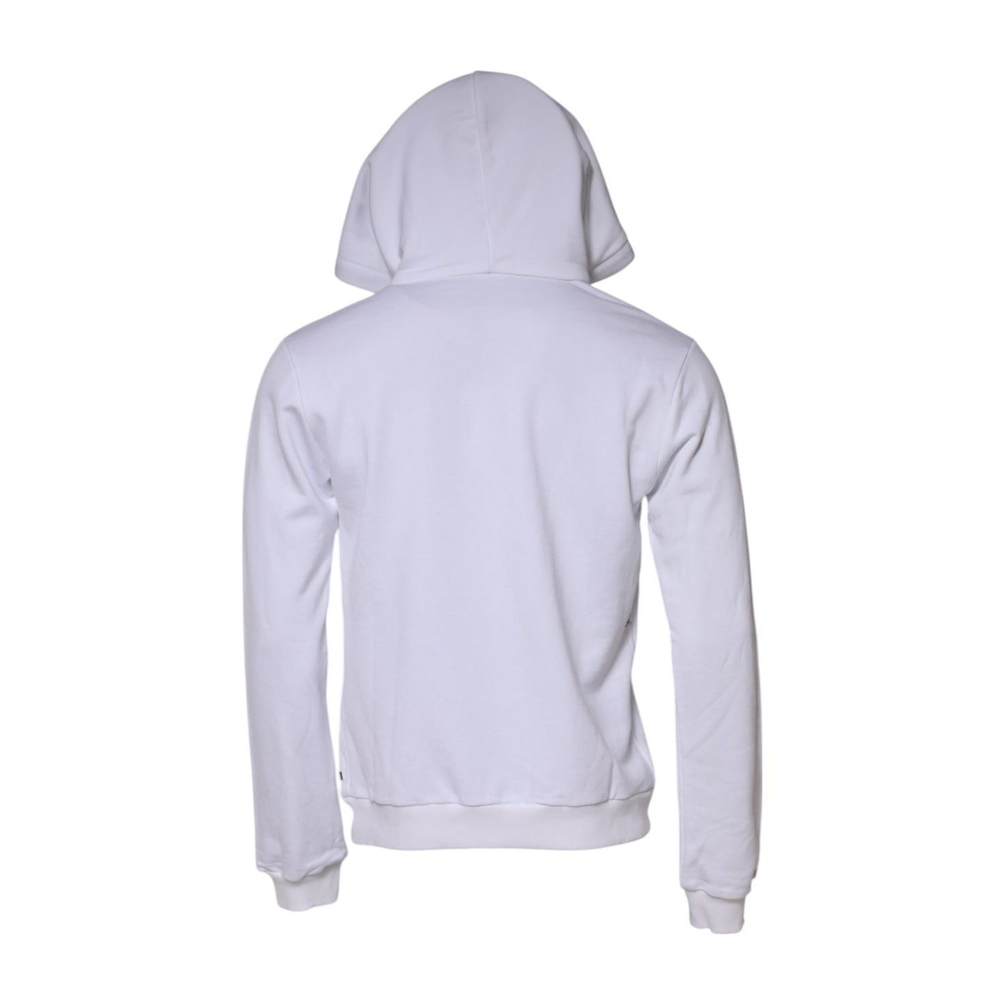 Dolce & Gabbana White Sacred Heart Hooded Sweatshirt Sweater TSH90619-48