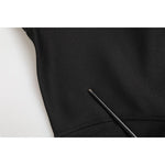 Dolce & Gabbana Black Polyester Turtleneck Pullover Sweater TSH91250-44