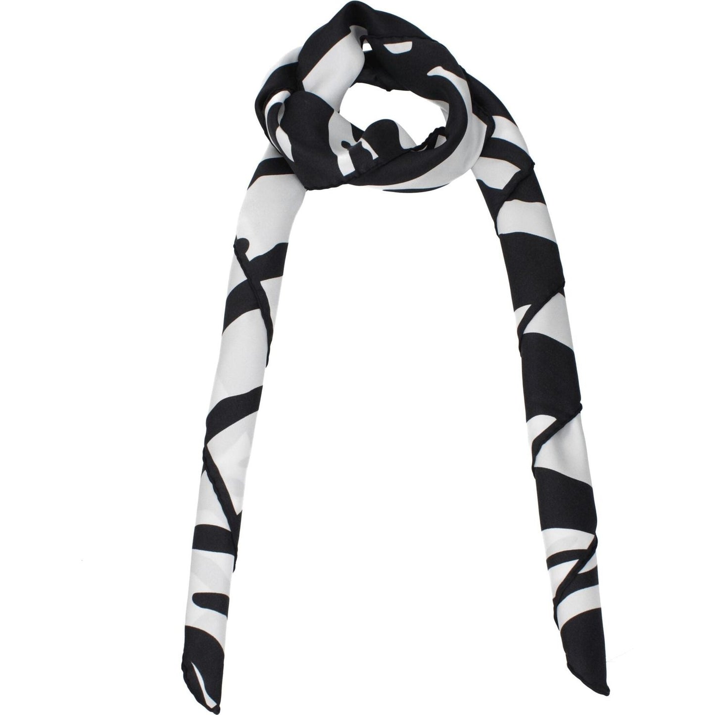 Dolce & Gabbana Black Silk Foulards