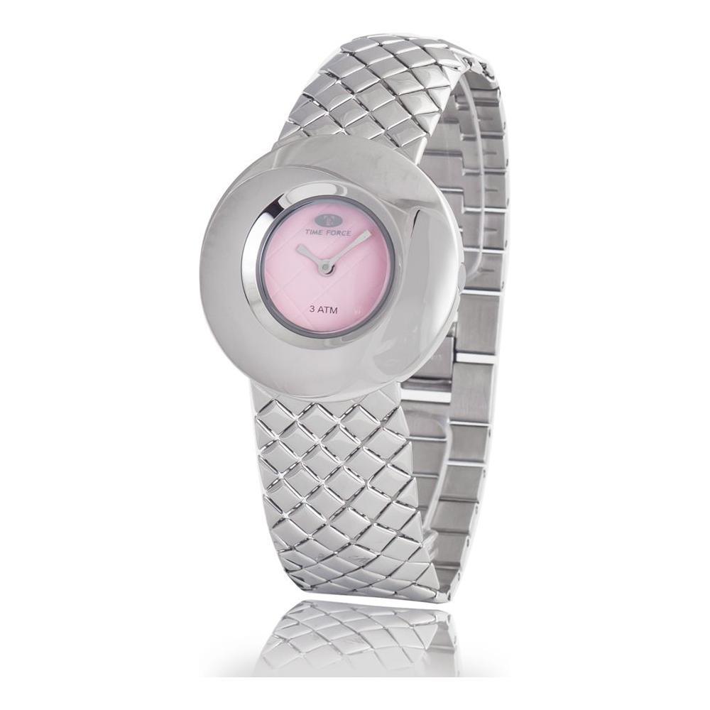 Time Force Silver Stainless Steel Watch TFTF2650L04M1AC
