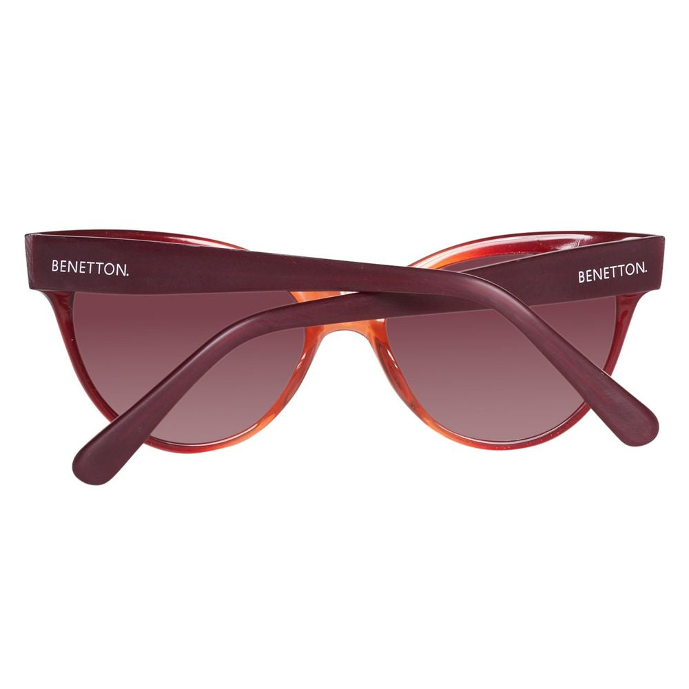 Benetton Bicolor Plastic Sunglasses