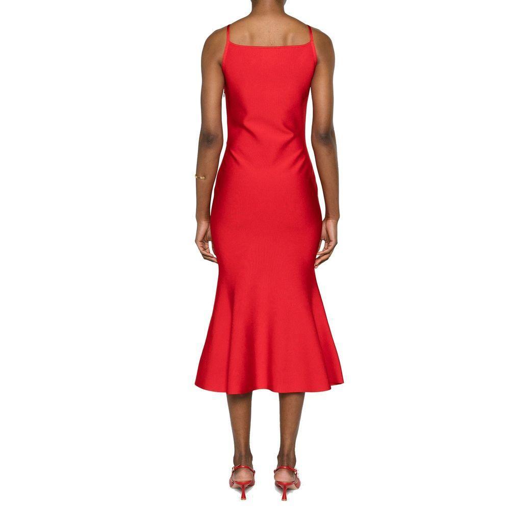 Alexander McQueen Flared Knit Dress AL-8735151849684-M